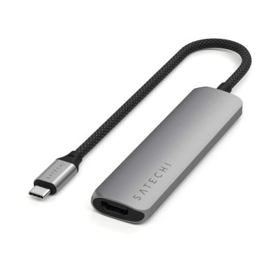 Лот: 24980302. Фото: 1. USB-хаб Satechi 4-в-1 USB-C Slim... USB хабы