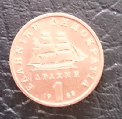 Лот: 8108553. Фото: 1. 1 драхма Греция (2). Европа