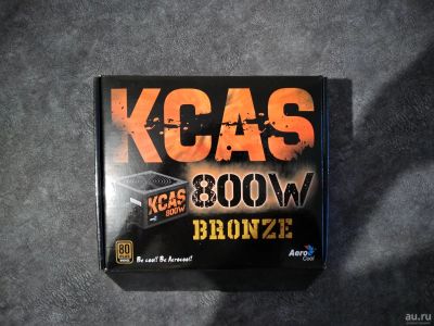 Лот: 14622644. Фото: 1. Блок питания AeroCool KCAS-800W... Корпуса, блоки питания