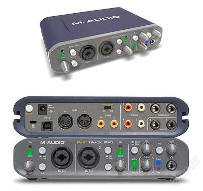 Лот: 751833. Фото: 1. Звуковая карта M-Audio FastTrack... Другое (профессиональный звук)