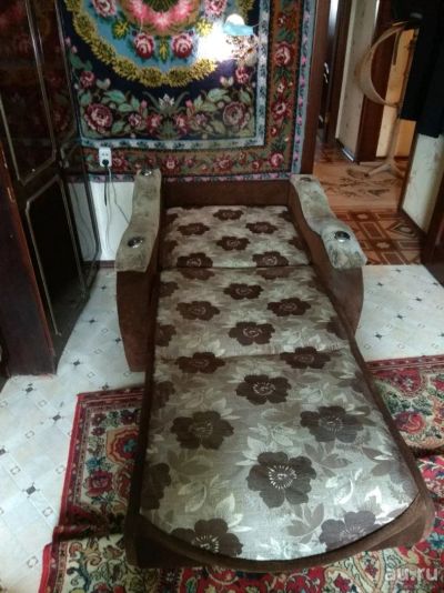 Лот: 13677320. Фото: 1. Кресло кровать раскладное (повторно... Кресла, пуфы