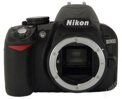 Лот: 2616238. Фото: 1. Продам Nikon D3100 body (без объектива... Цифровые зеркальные