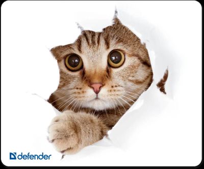 Лот: 5535832. Фото: 1. Коврик Defender для мыши, шелковый... Коврики