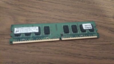 Лот: 16877278. Фото: 1. DDR2 2Gb 2Rx8 800 МГц PC2-6400U-666. Оперативная память