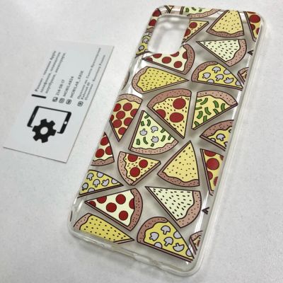 Лот: 18399605. Фото: 1. Чехол накладка Pizza Samsung Galaxy... Чехлы, бамперы