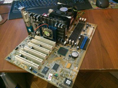 Лот: 4714100. Фото: 1. Материнская плата Asus P4PE-X... Компьютеры в сборе