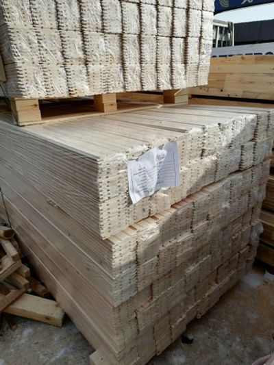Лот: 17344952. Фото: 1. Вагонка 12,5*96*2500 сорт АВ сосна. Древесина, пиломатериал