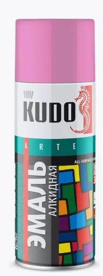 Лот: 22938263. Фото: 1. Эмаль Kudo KU-1014 аэрозольная... Краски, лаки, растворитель