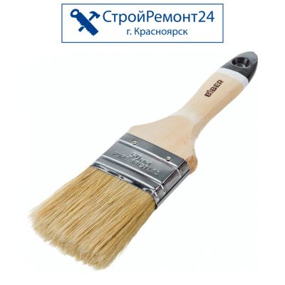 Лот: 25130321. Фото: 1. Флейцевая кисть Biber Профи, натуральная... Ручной инструмент