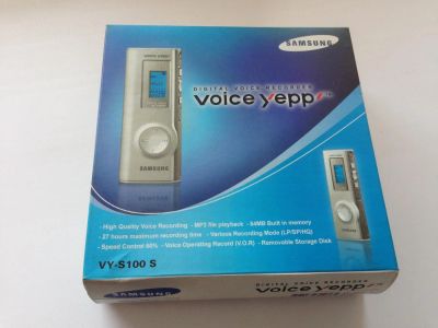 Лот: 6951139. Фото: 1. Диктофон Samsung VY-S100 S. Диктофоны