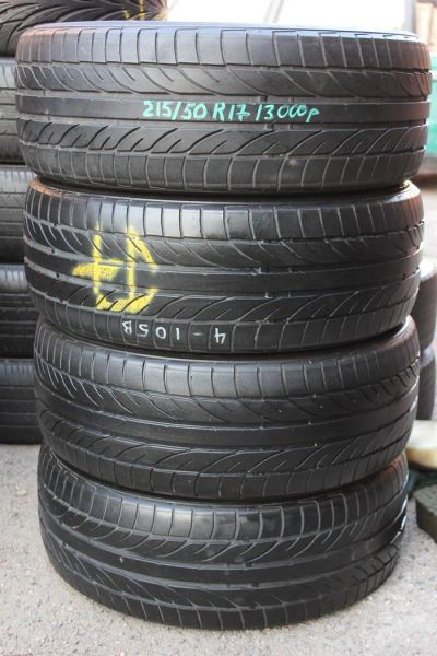 Лот: 3910535. Фото: 1. 23.Bridgestone ts02 215/50 R17... Шины