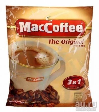 Лот: 13687887. Фото: 1. Кофе 3В1 MacCOffee Original м... Чай, кофе, какао