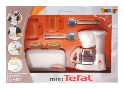 Лот: 11127301. Фото: 1. Набор тостер и кофеварка Tefal. Куклы и аксессуары