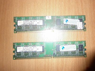 Лот: 4405379. Фото: 1. Оперативная память DIMM DDR2 1024... Оперативная память