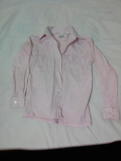 Лот: 7816877. Фото: 1. Рубашка розовая. Рубашки, блузки, водолазки