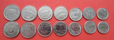 Лот: 6901995. Фото: 1. Бразилия. Набор монет (1992-94... Америка