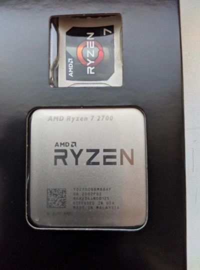 Лот: 16309043. Фото: 1. Процессор Ryzen 7 2700 OEM. Процессоры