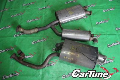 Лот: 10538851. Фото: 1. глушитель R- toyota cresta JZX100... Двигатель и элементы двигателя