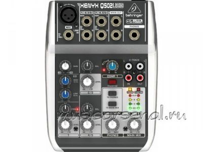 Лот: 5855186. Фото: 1. behringer xenyx q502usb. Микшеры, предусилители, микрофонные эффекты