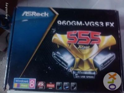 Лот: 5081432. Фото: 1. Материнская Плата asRock 960GM-VGS3... Материнские платы