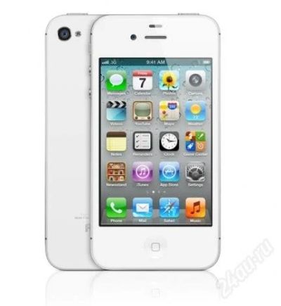 Лот: 2386128. Фото: 1. iphone 4s 16gb белый. Кнопочные мобильные телефоны