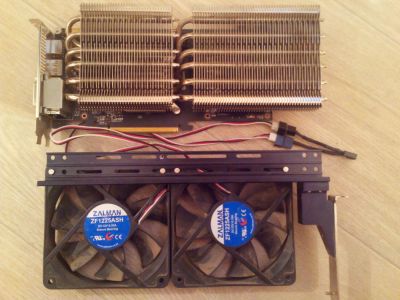 Лот: 4486761. Фото: 1. GTX 570 + Deepcool Dracula. Видеокарты