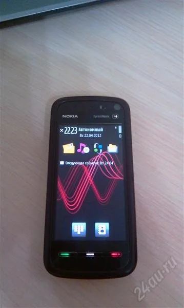 Лот: 1756471. Фото: 1. Nokia 5800 XpressMusic. Кнопочные мобильные телефоны