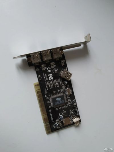 Лот: 17053466. Фото: 1. Контроллер PCI FireWire EC-CV60331... Платы расширения, контроллеры, доп. порты