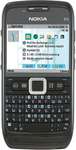 Лот: 2984419. Фото: 1. Продам Nokia E71(копия) состояние... Кнопочные мобильные телефоны