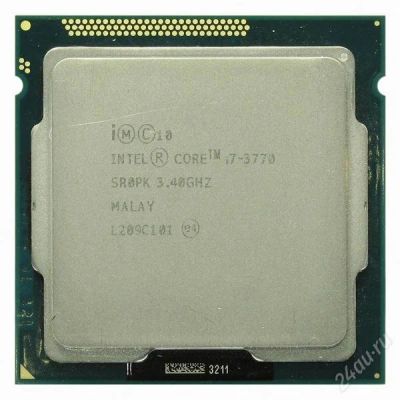 Лот: 2074123. Фото: 1. Процессор Intel "Core i7-3770... Процессоры