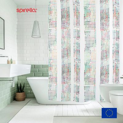 Лот: 25410817. Фото: 1. Штора для ванной комнаты Spirella... Аксессуары для ванной
