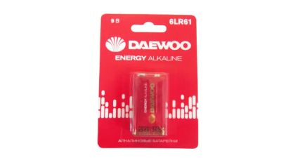 Лот: 20247938. Фото: 1. Батарейка Крона Daewoo Energy... Батарейки, аккумуляторы, элементы питания