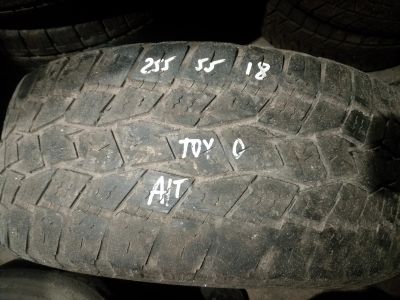 Лот: 13247734. Фото: 1. 255/55 R18 Toyo Б/У 255/55R18. Шины