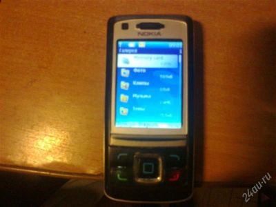 Лот: 2039356. Фото: 1. nokia 6280+miniSD2GB. Кнопочные мобильные телефоны