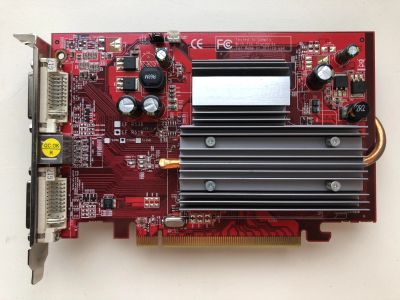 Лот: 25354311. Фото: 1. PCI-E 256Mb ATI Radeon X1550. Видеокарты