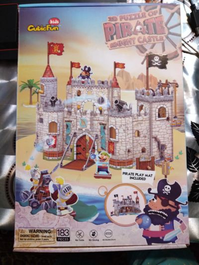 Лот: 25704953. Фото: 1. Отдам, 3d puzzle of pirate knight... Пазлы
