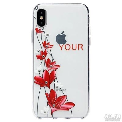 Лот: 12823779. Фото: 1. Чехол iPhone X/ XS Силикон SC001... Чехлы, бамперы