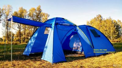 Лот: 6980752. Фото: 1. Палатка шатер Алтай-4 ТМ Рыболов... Палатки, тенты