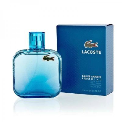 Лот: 13043828. Фото: 1. Lacoste men L.12.12. Bleu Туалетная... Мужская парфюмерия
