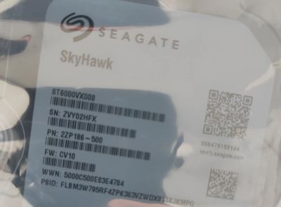 Лот: 25721467. Фото: 1. Жёсткий диск seagate skyhawk 6tb... Жёсткие диски (HDD)