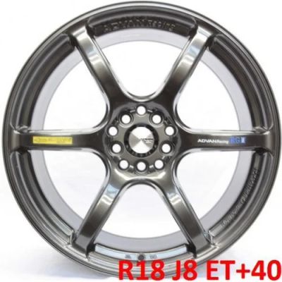 Лот: 5213282. Фото: 1. Advan RGIII R18 J8 ET+40 5x100... Диски