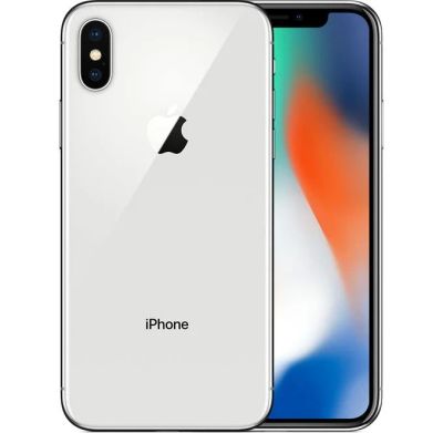 Лот: 15076818. Фото: 1. iPhone X 64gb Silver б/у обмен... Смартфоны