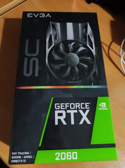Лот: 18052765. Фото: 1. Evga RTX 2060 SC Gaming. Видеокарты