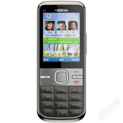 Лот: 1060085. Фото: 1. Nokia c5 (5MP). Кнопочные мобильные телефоны