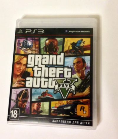 Лот: 5199723. Фото: 1. Диск GTAV (Grand Theft Auto 5... Игры для консолей