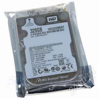 Лот: 2079037. Фото: 1. WD Scorpio Black WD3200BEKT. Жёсткие диски (HDD)