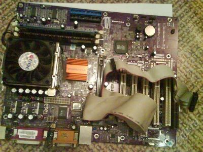 Лот: 493120. Фото: 1. Материнская плата + проц: MB socket... Материнские платы