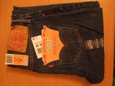 Лот: 5597778. Фото: 1. Джинсы мужские Levis 30/30 новые. Брюки, джинсы, шорты