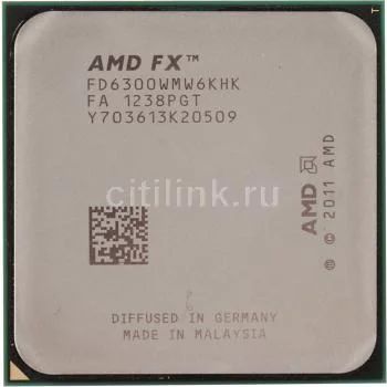 Лот: 4958556. Фото: 1. Процессор AMD FX 6300, SocketAM3... Процессоры