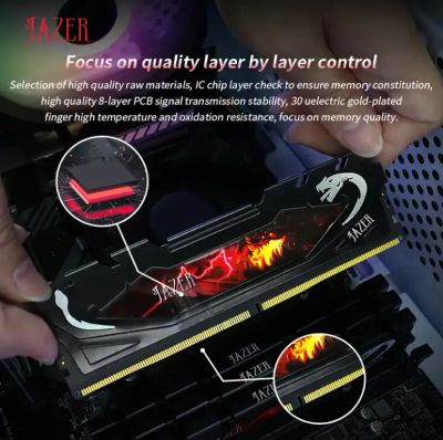 Лот: 21135828. Фото: 1. Оперативная память DDR4 8GB 3200MHZ... Оперативная память